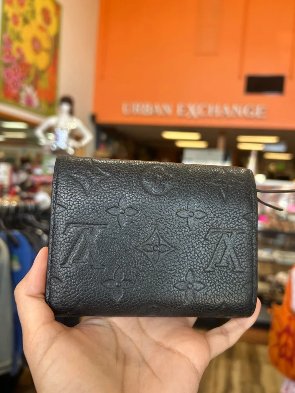 Black Louis Vuitton Victorine Wallet